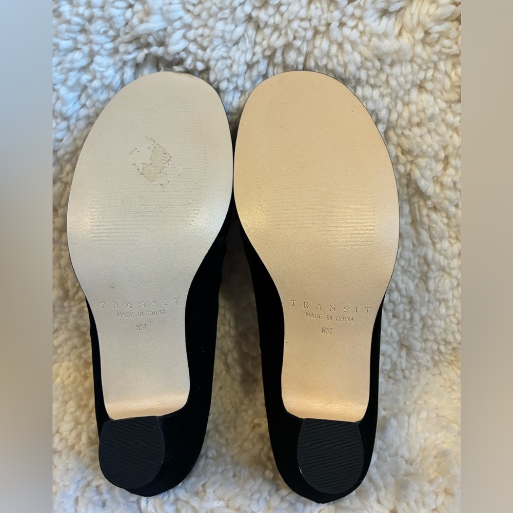 Vintage New York Transit Black Velvet Embroidered Heels - Picture 6 of 6